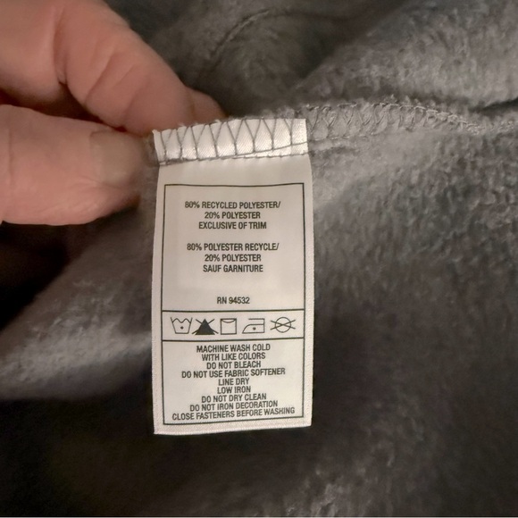 Storm Creek Overachiever Pullover “Vail” Logo Gray Sweater Fleece Men’s X-small - Picture 12 of 13